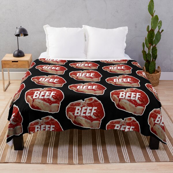 Beef BEEF Throw Blanket