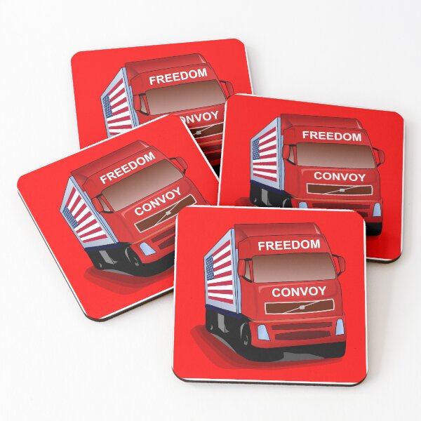 Item preview, Freedom Convoy USA 5 Red Background designed and sold by LeonardoDigenio.