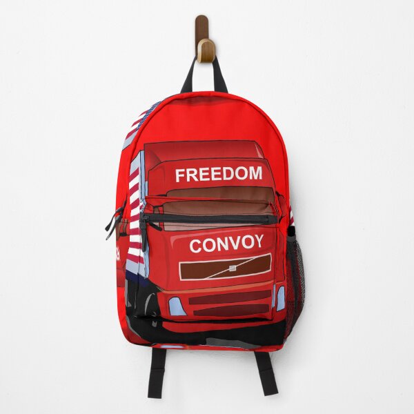 Item preview, Freedom Convoy USA 5 Red Background designed and sold by LeonardoDigenio.