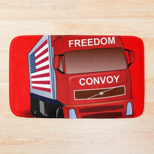 Item preview, Freedom Convoy USA 5 Red Background designed and sold by LeonardoDigenio.