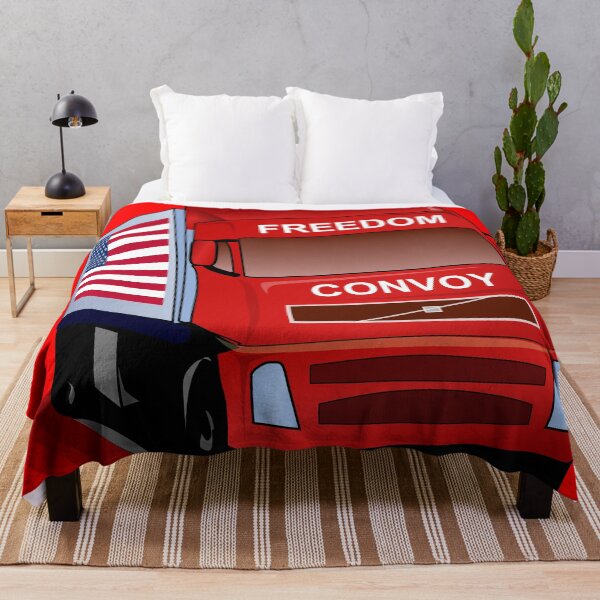 Item preview, Freedom Convoy USA 5 Red Background designed and sold by LeonardoDigenio.