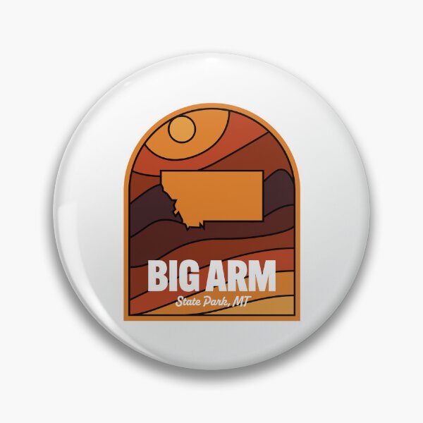 Artikelvorschau, Big Arm State Park Montana entworfen und verkauft von HalpinDesign.