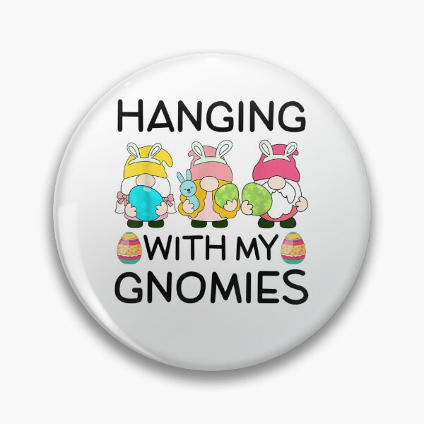 Item preview, Gnome Easter Squad For Girls Hanging With My Gnomies Eggs T-Shirt designed and sold by shop   luisant.