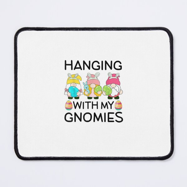 Item preview, Gnome Easter Squad For Girls Hanging With My Gnomies Eggs T-Shirt designed and sold by shop   luisant.