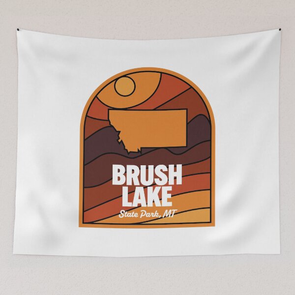 Aperçu de l'œuvre Brush Lake State Park Montana créée et vendue par HalpinDesign.