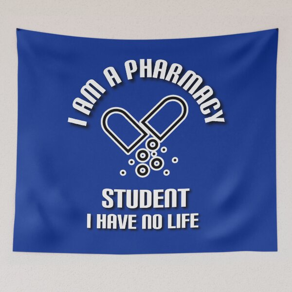 Item preview,  I am a pharmacy student i have no life. designed and sold by Umiska.