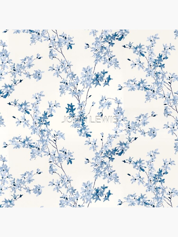 "Laura ashley blue white " Throw Pillow for Sale by 4JohnLewis Redbubble