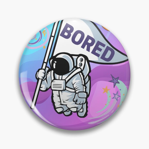 Item preview, Bored Spaceman Astronaut designed and sold by mattades.