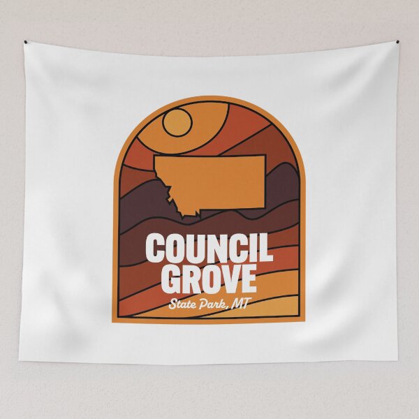 Item preview, Council Grove State Park Montana designed and sold by HalpinDesign.