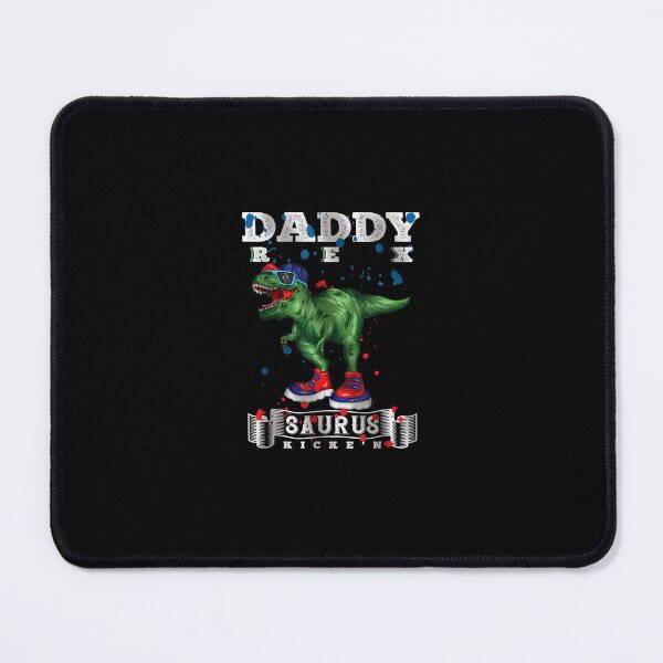 Item preview, Mens Jurasskicked Daddy Saurus Rex Kicke´n | Cool Daddysaurus Rex T-Shirt designed and sold by shop luisant.