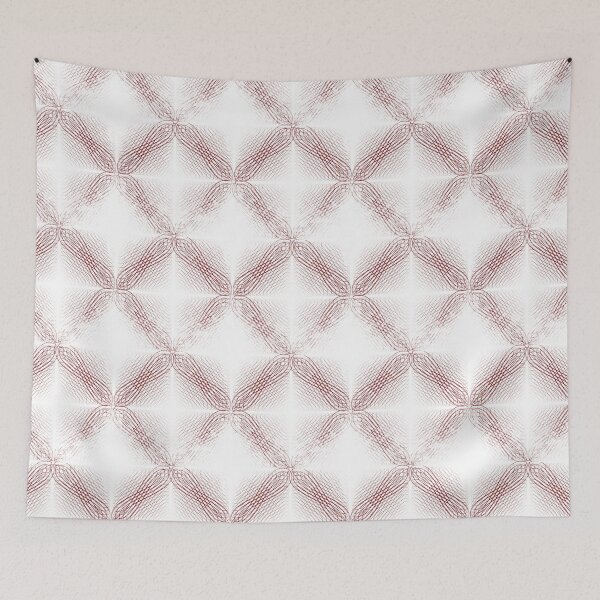 Item preview, Geometric Curve pattern with Grunge Erosion designed and sold by rgbguy.