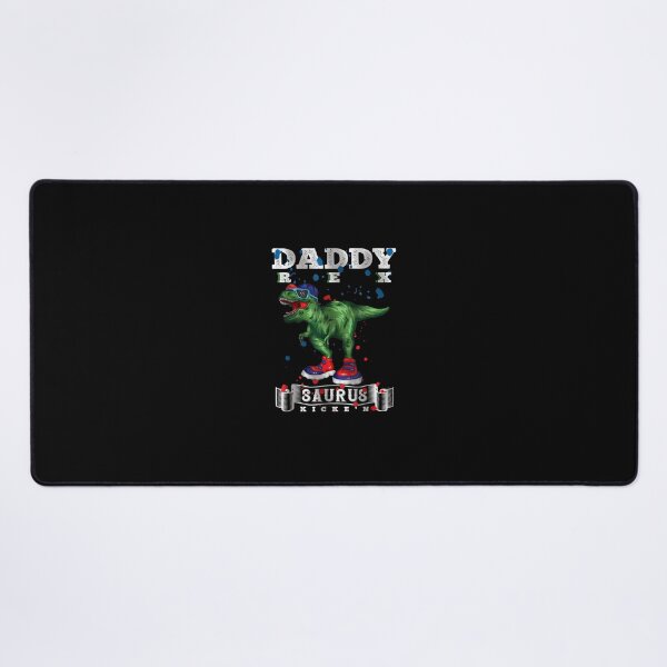 Item preview, Mens Jurasskicked Daddy Saurus Rex Kicke´n | Cool Daddysaurus Rex T-Shirt designed and sold by shop luisant.