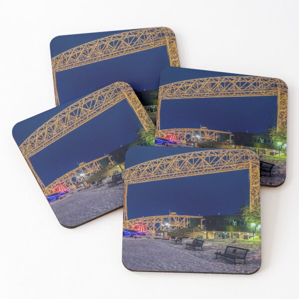 Item preview, Duluth Liftbridge At Night designed and sold by passion4photos.