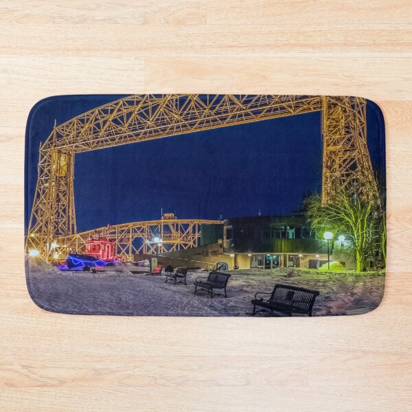 Item preview, Duluth Liftbridge At Night designed and sold by passion4photos.