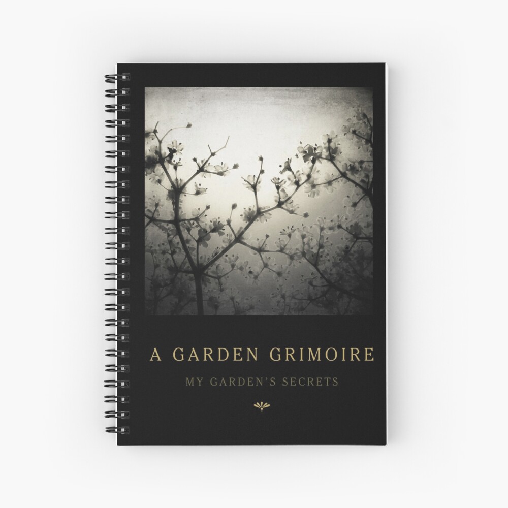 Garden Journal: Elderflowers Spiral Notebook