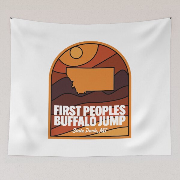 Item preview, First Peoples Buffalo Jump State Park Montana designed and sold by HalpinDesign.