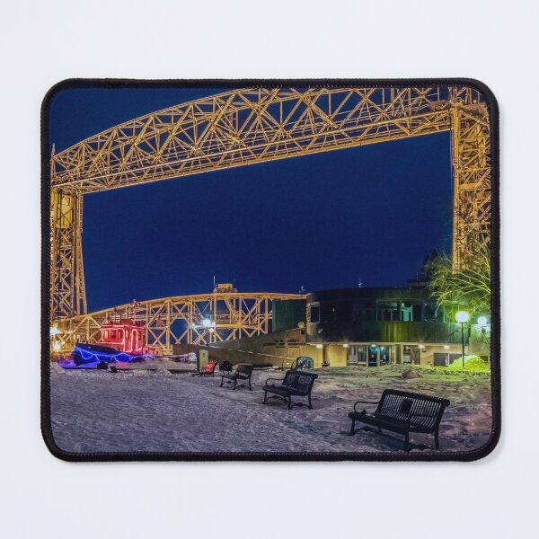 Item preview, Duluth Liftbridge At Night designed and sold by passion4photos.