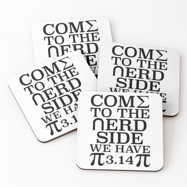 Item preview, Come to the Nerd Side, We Have Pi, funny Pi Pun for Pi day  designed and sold by ACC .