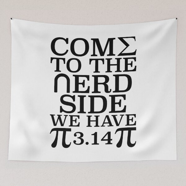 Item preview, Come to the Nerd Side, We Have Pi, funny Pi Pun for Pi day  designed and sold by ACC .