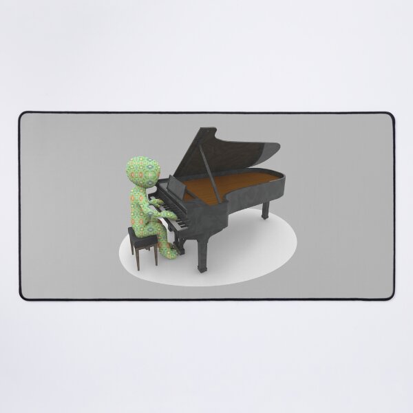Item preview, Psychedelic Piano Player designed and sold by JoanNinjaHen.