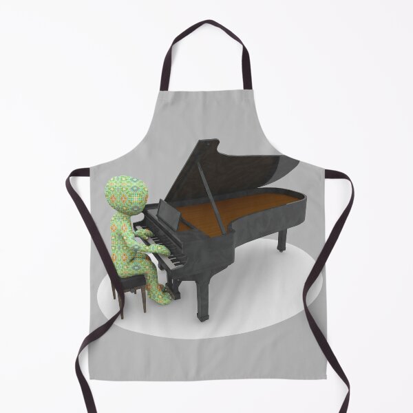 Item preview, Psychedelic Piano Player designed and sold by JoanNinjaHen.
