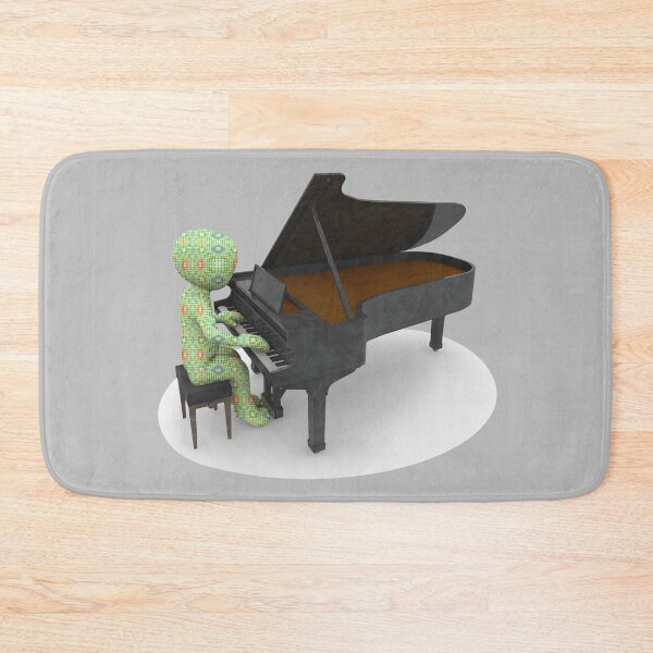 Item preview, Psychedelic Piano Player designed and sold by JoanNinjaHen.