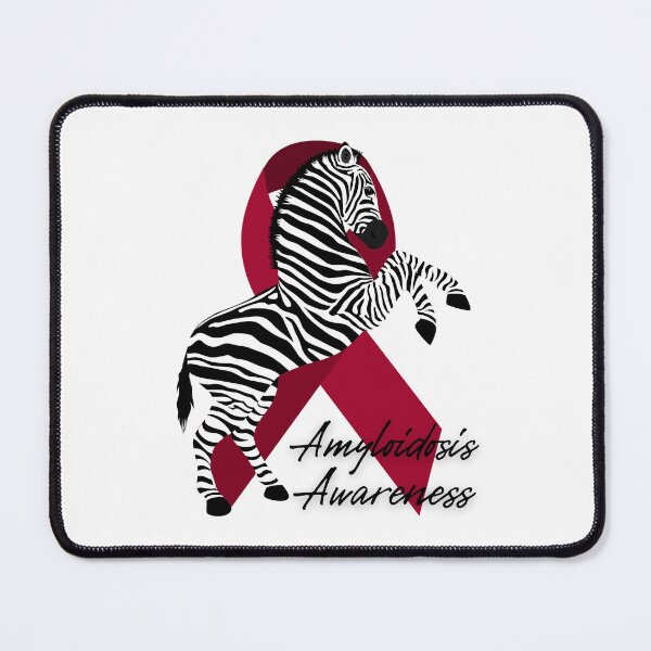 Item preview, Amyloidosis Awareness Ribbon designed and sold by Elle Hazlett.