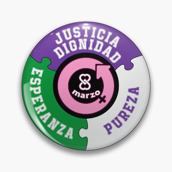 Item preview, Día Internacional de la Mujer justicia dignidad esperanza pureza 8 de marzo designed and sold by Tattoohouse.
