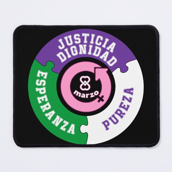 Item preview, Día Internacional de la Mujer justicia dignidad esperanza pureza 8 de marzo designed and sold by Tattoohouse.