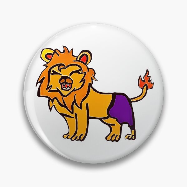 Item preview, Lion with a Prosthetic  designed and sold by oandpdesigns.
