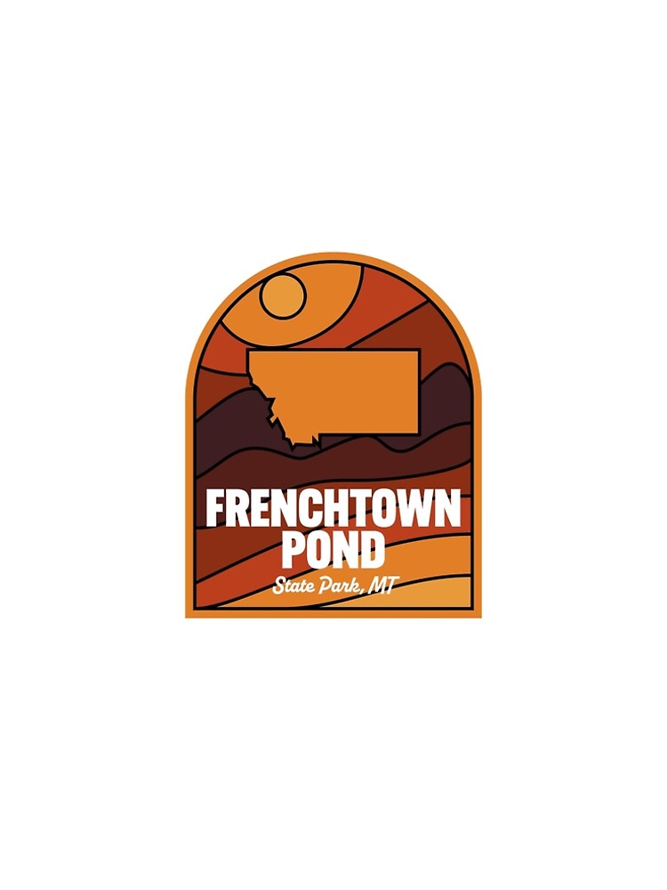 Aperçu 5 sur 5. Robe trapèze avec l'œuvre Frenchtown Pond State Park Montana créée et vendue par HalpinDesign.