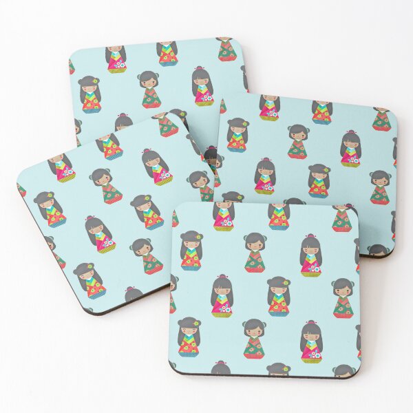 Item preview, Japanese Kawaii Dolls Group of Three designed and sold by RyanCaudell.