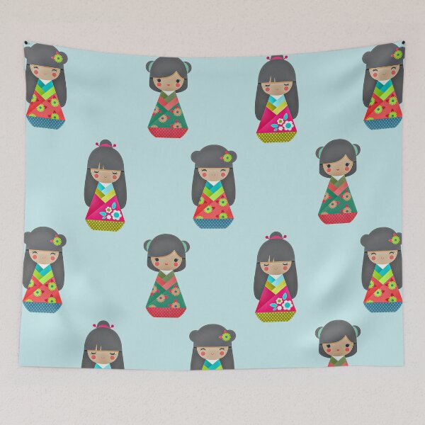 Item preview, Japanese Kawaii Dolls Group of Three designed and sold by RyanCaudell.