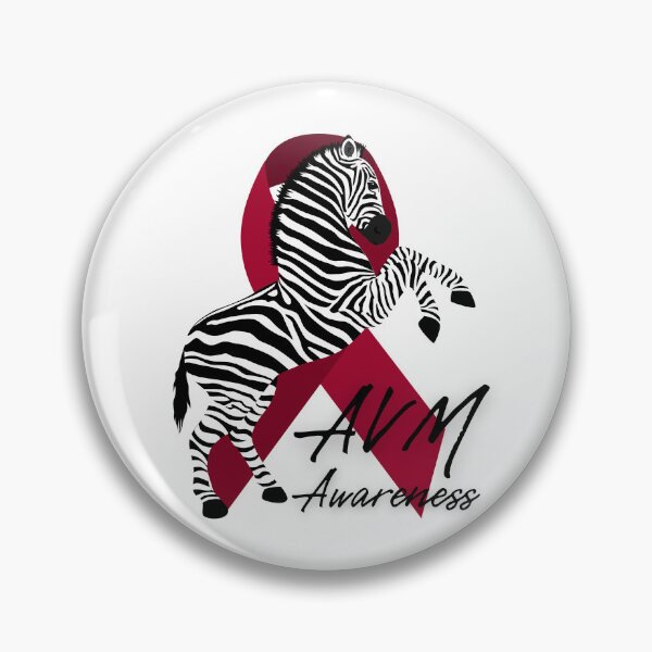 Item preview, AV Malformation Awareness Ribbon designed and sold by Elle  Hazlett.