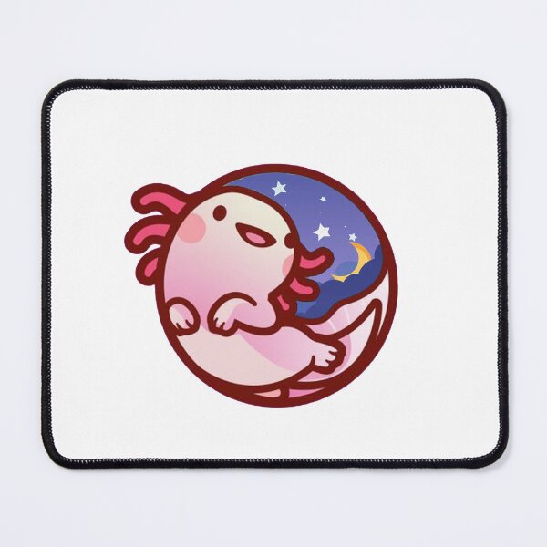 Item preview, cute axolotl - cute designed and sold by Adam-the-maker.