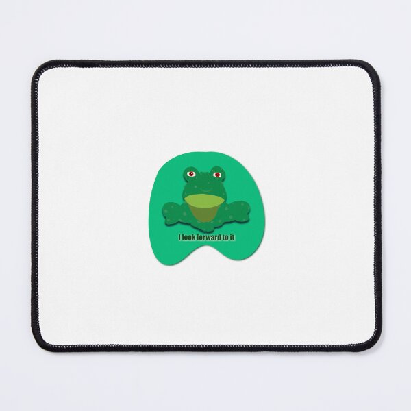 Item preview, I look forward to it frog designed and sold by Wasted Potential ink.