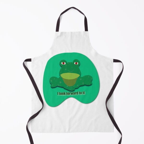 Item preview, I look forward to it frog designed and sold by Wasted Potential ink.