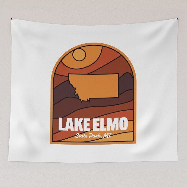 Item preview, Lake Elmo State Park Montana designed and sold by HalpinDesign.