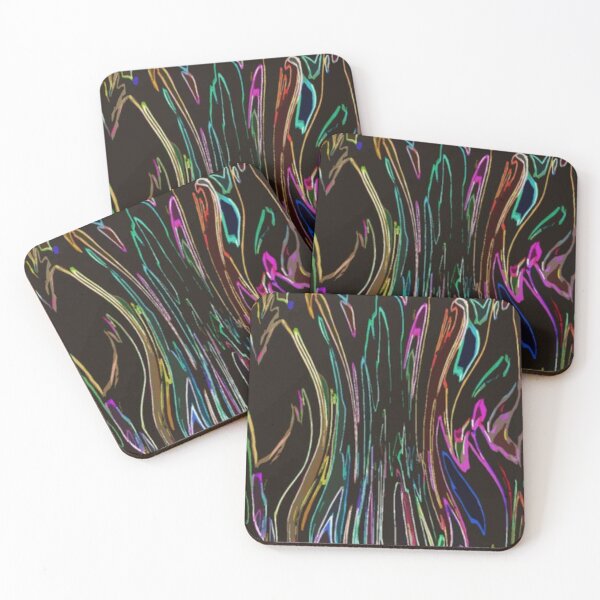 Item preview, Colorful Abstract Plants designed and sold by Carlo Varo.