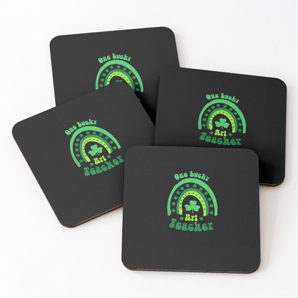 Item preview, One Lucky First Art Teacher St Paddy's Day Celebration Funny T-Shirt designed and sold by shop   luisant.