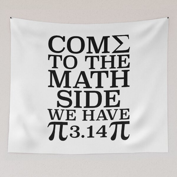 Item preview, Come to the Math Side, We Have Pi, funny Pi Pun for Pi day  designed and sold by ACC .