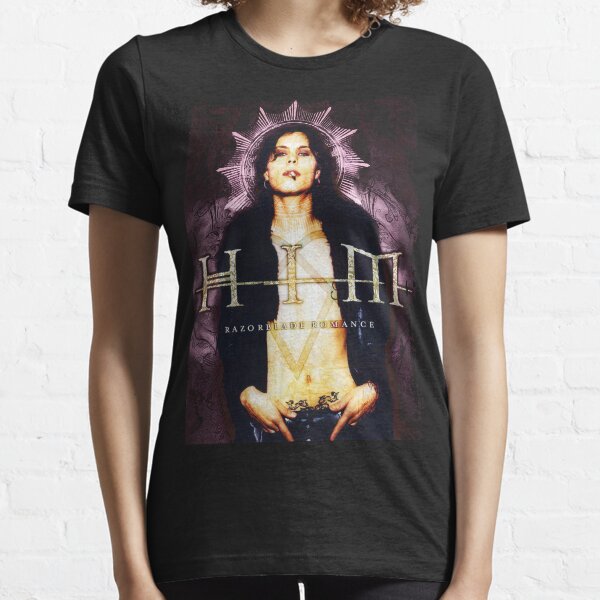 Him Band T-Shirt Razorblade Romance HQ T-Shirt Heartagram Ville valo Essential T-Shirt