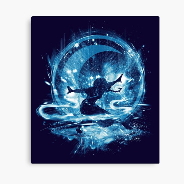 water storm Canvas Print