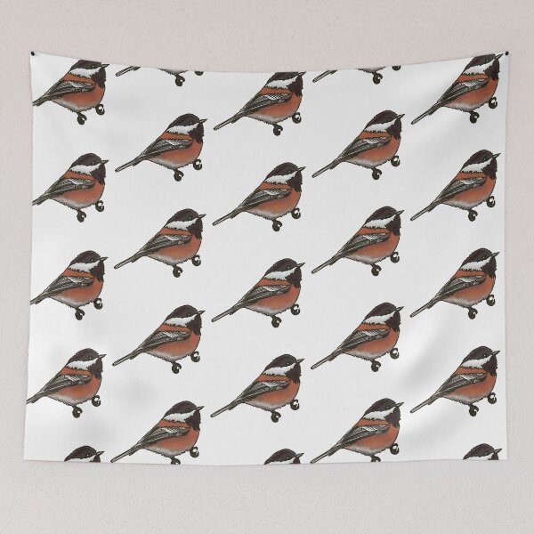 Item preview, Chestnut-backed Chickadee  designed and sold by Allison Campbell.
