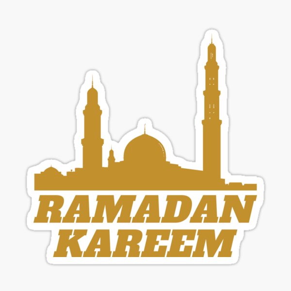 RAMADAN KAREEM, Beautiful Gift For A Muslim For The Holy Month Of RAMADAN Sticker