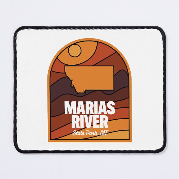 Item preview, Marias River State Park Montana designed and sold by HalpinDesign.