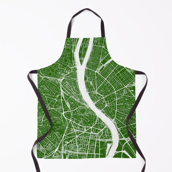 Item preview, Budapest, Hungary, City Map - Green designed and sold by helloadventure.