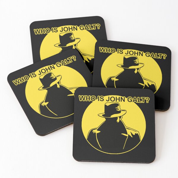 Item preview, Who is John Galt? designed and sold by Liberancaps.