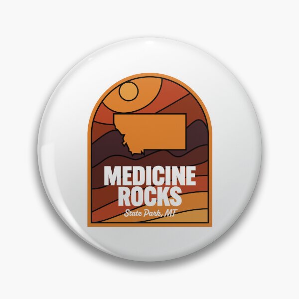 Artikelvorschau, Medicine Rocks State Park Montana entworfen und verkauft von HalpinDesign.