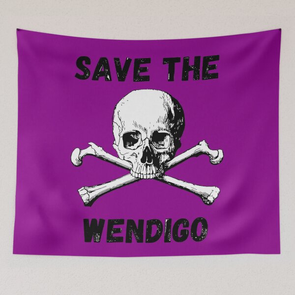 Item preview, Pink SAVE THE WENDIGO - Horror Fan designed and sold by LukjanovArt.